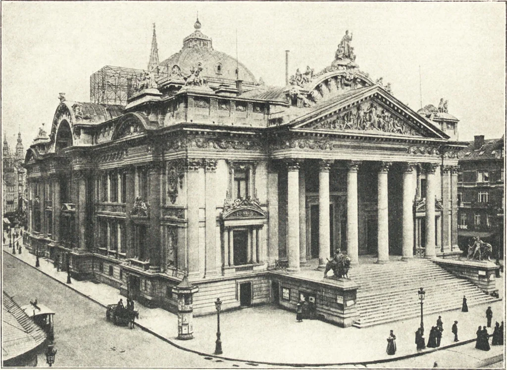 An illustration from Belgische Kunst des 19. Jahrhunderts, 1906, leaf 255