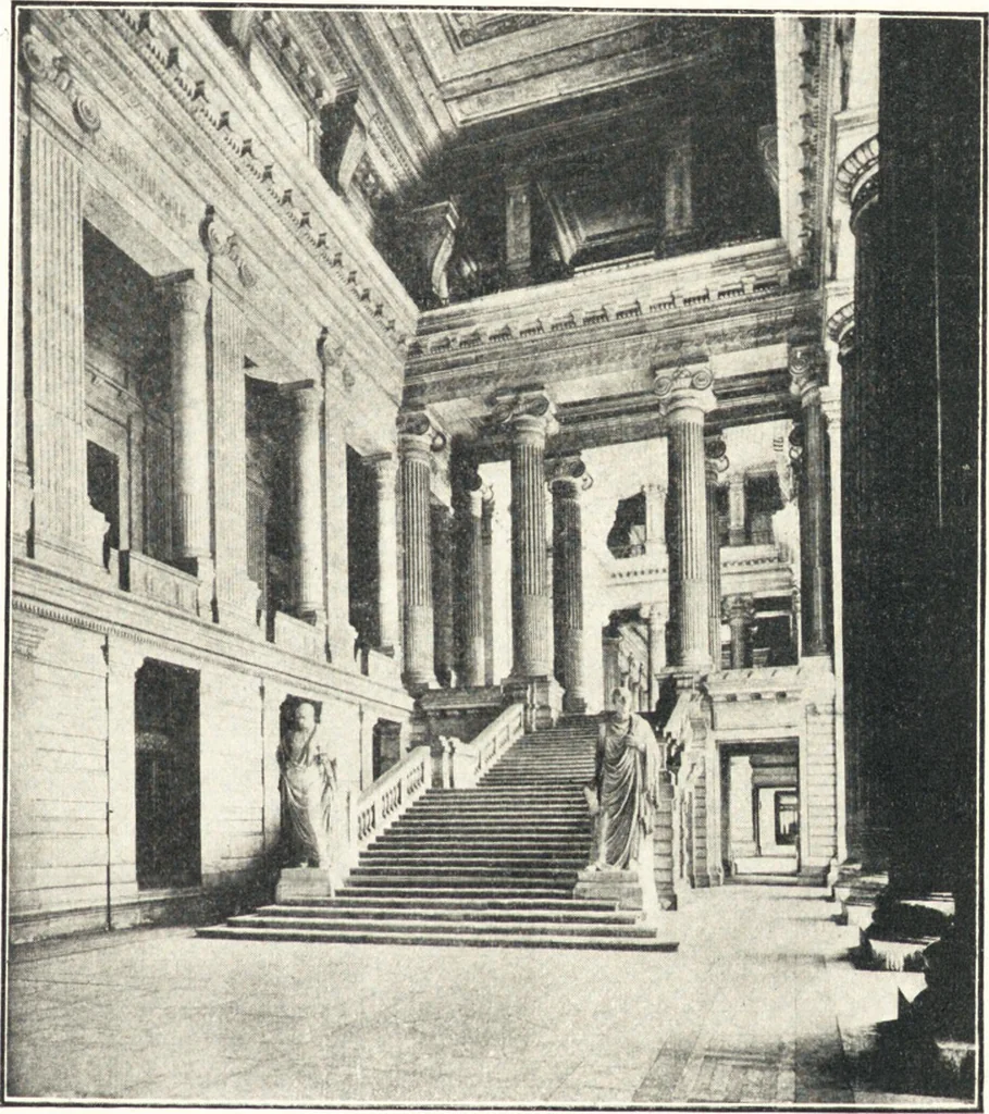 An illustration from Belgische Kunst des 19. Jahrhunderts, 1906, leaf 256