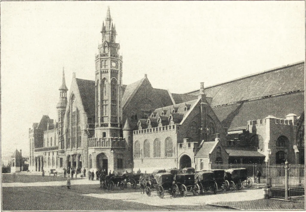 An illustration from Belgische Kunst des 19. Jahrhunderts, 1906, leaf 261