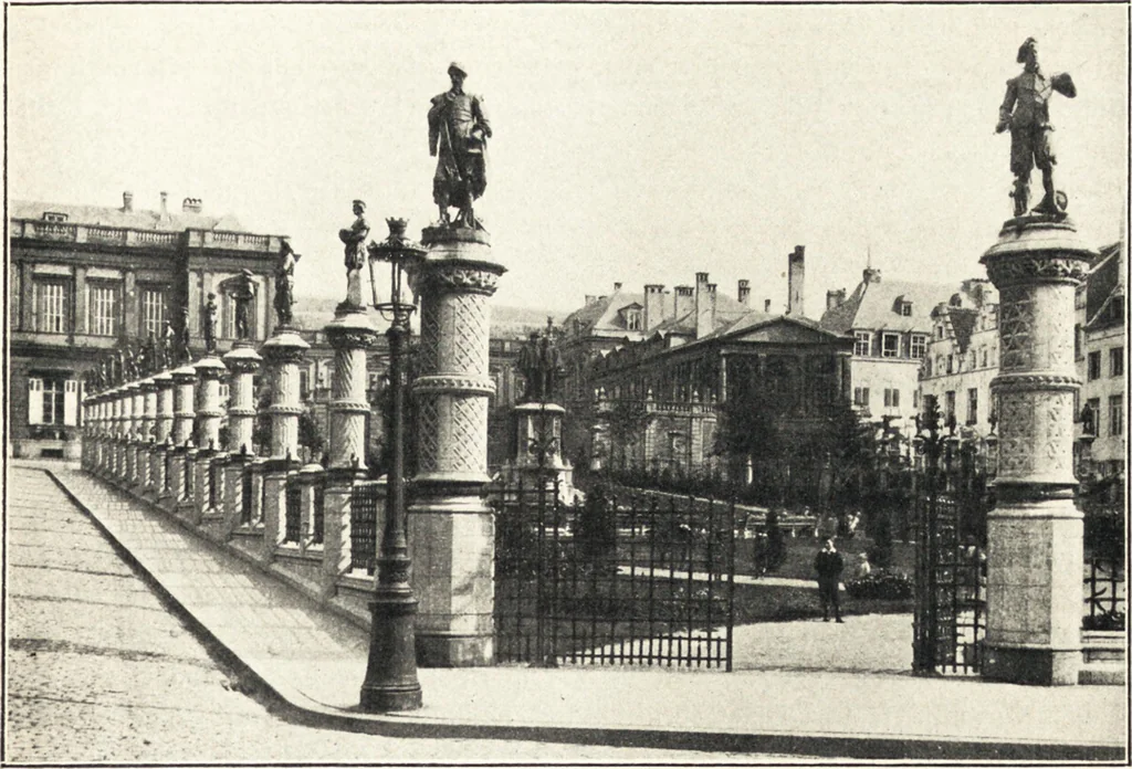 An illustration from Belgische Kunst des 19. Jahrhunderts, 1906, leaf 262