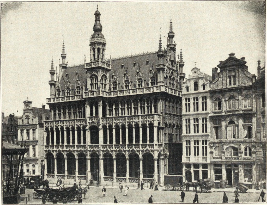 An illustration from Belgische Kunst des 19. Jahrhunderts, 1906, leaf 263