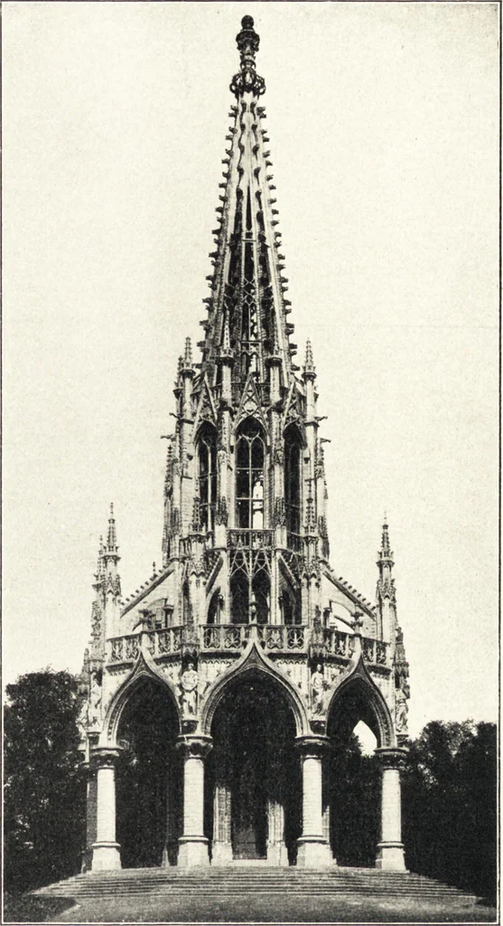 An illustration from Belgische Kunst des 19. Jahrhunderts, 1906, leaf 264