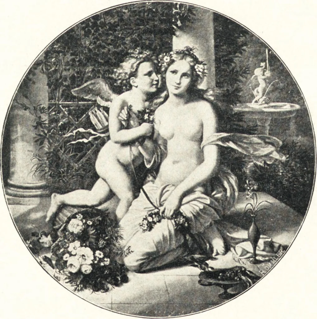 An illustration from Belgische Kunst des 19. Jahrhunderts, 1906, leaf 271