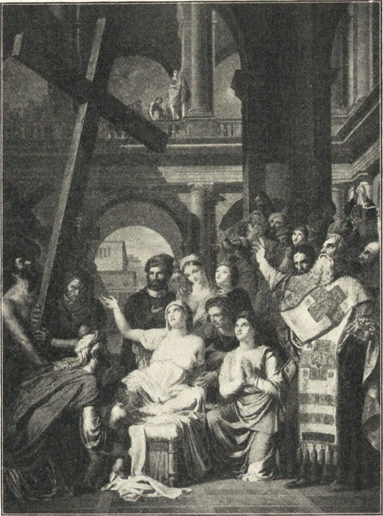 An illustration from Belgische Kunst des 19. Jahrhunderts, 1906, leaf 32