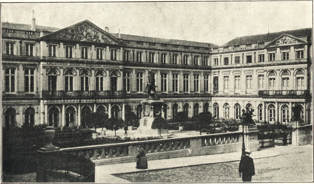 An illustration from Belgische Kunst des 19. Jahrhunderts, 1906, leaf 35