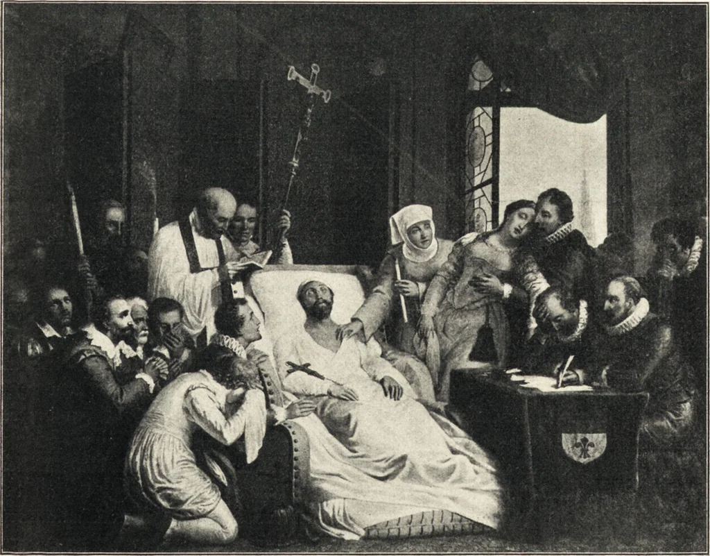 An illustration from Belgische Kunst des 19. Jahrhunderts, 1906, leaf 36
