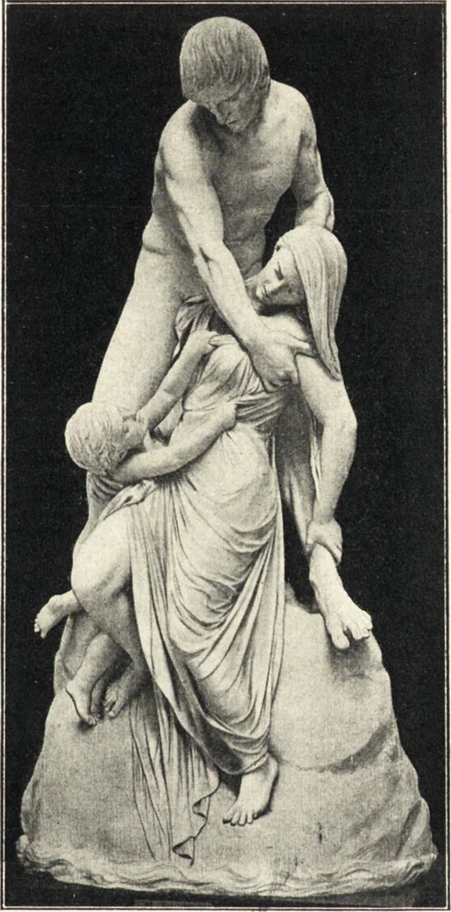 An illustration from Belgische Kunst des 19. Jahrhunderts, 1906, leaf 40