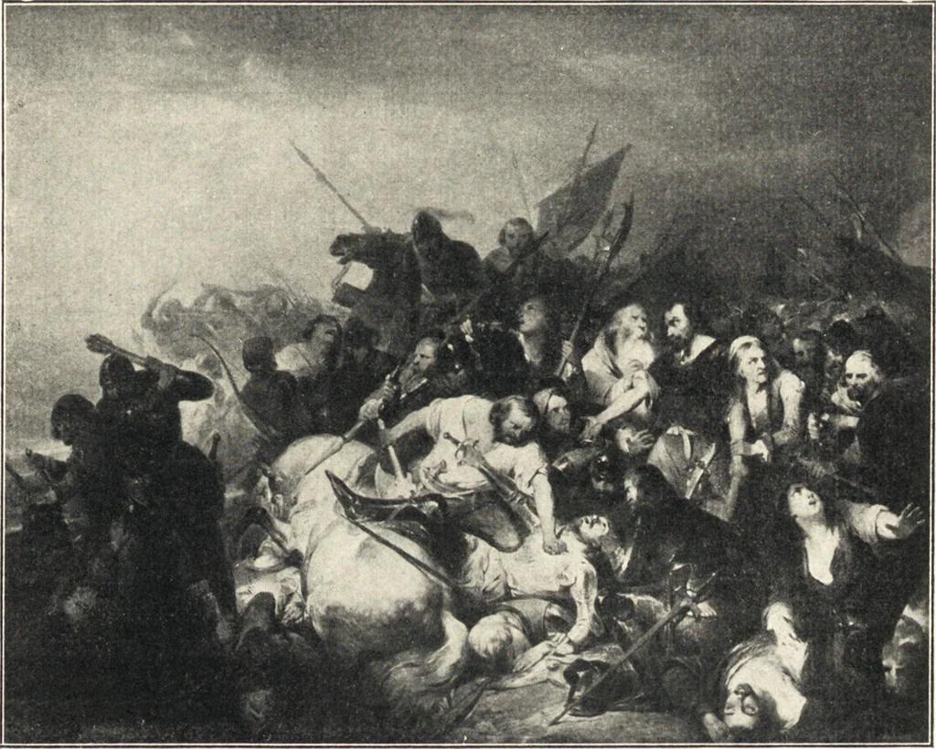 An illustration from Belgische Kunst des 19. Jahrhunderts, 1906, leaf 50