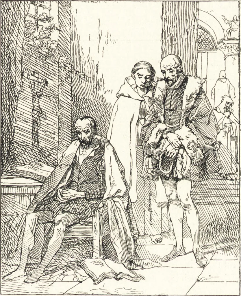 An illustration from Belgische Kunst des 19. Jahrhunderts, 1906, leaf 52