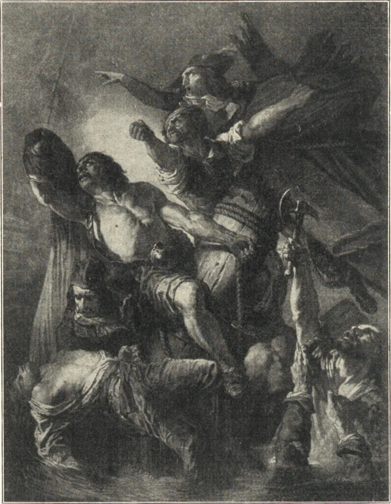 An illustration from Belgische Kunst des 19. Jahrhunderts, 1906, leaf 63