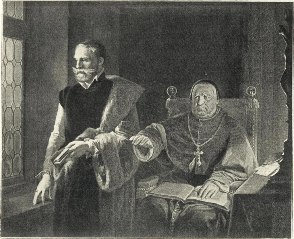 An illustration from Belgische Kunst des 19. Jahrhunderts, 1906, leaf 70