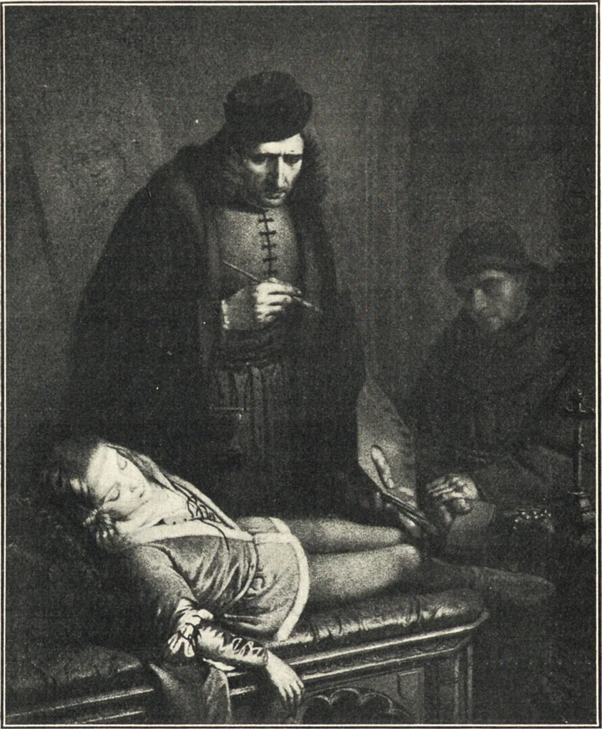 An illustration from Belgische Kunst des 19. Jahrhunderts, 1906, leaf 74