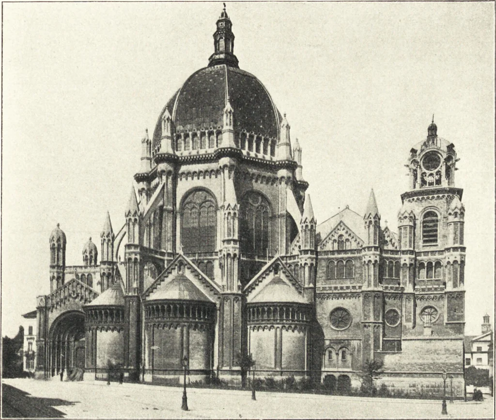 An illustration from Belgische Kunst des 19. Jahrhunderts, 1906, leaf 88