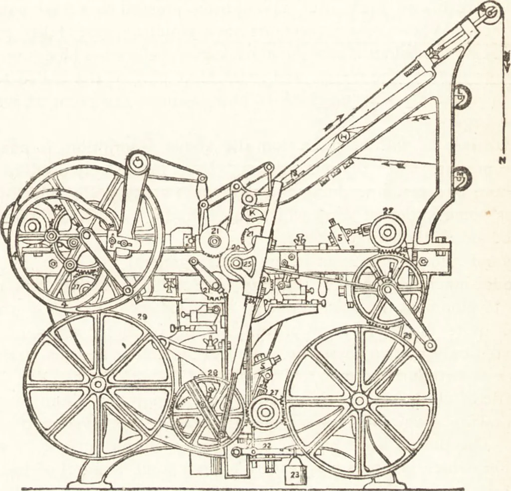 An illustration from A practical handbook of dyeing and calico-printing. With eleven page-plates, forty-seven specimens of dyed and printed fabrics, and thirty-eight woodcuts, 1874, leaf 580
