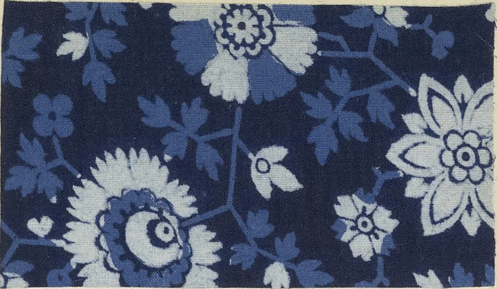 An illustration from A practical handbook of dyeing and calico-printing. With eleven page-plates, forty-seven specimens of dyed and printed fabrics, and thirty-eight woodcuts, 1874, leaf 620
