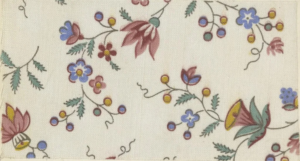 An illustration from A practical handbook of dyeing and calico-printing. With eleven page-plates, forty-seven specimens of dyed and printed fabrics, and thirty-eight woodcuts, 1874, leaf 679