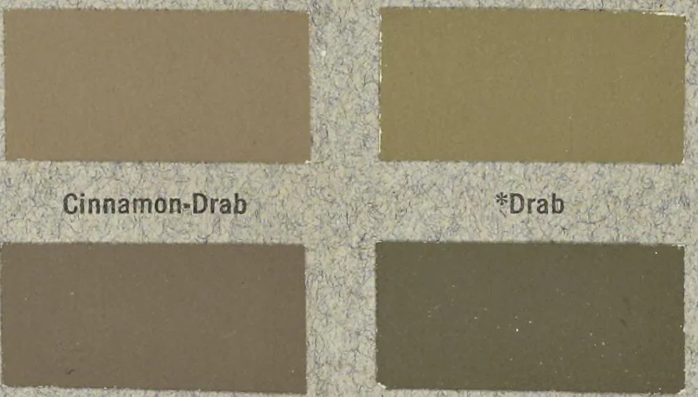 An illustration from Color standards and color nomenclature, 1912, leaf 148