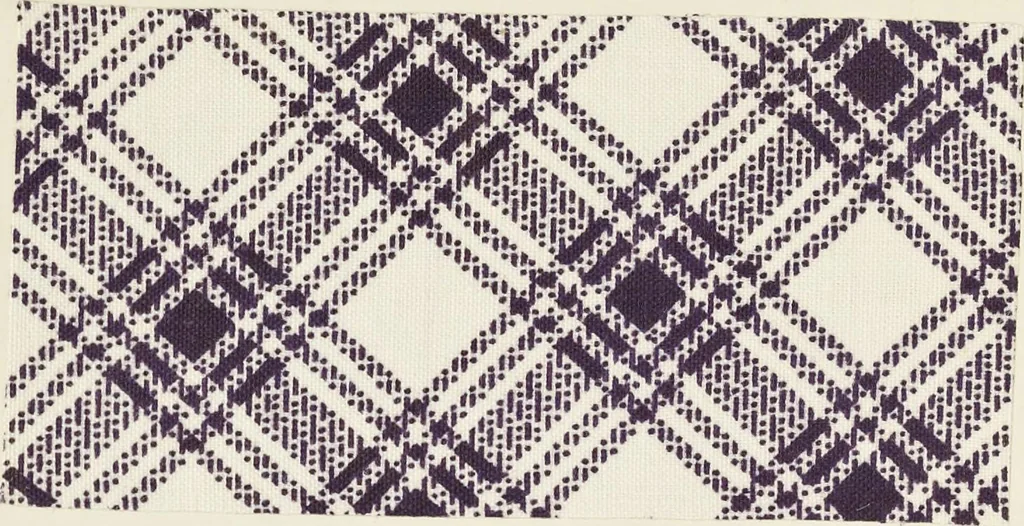 An illustration from Dyeing and calico printing : including an account of the most recent improvements in the manufacture and use of aniline colours : illustrated with wood engravings and numerous specimens of printed and dyed fabrics, 1876, leaf 157