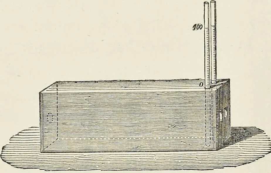 An illustration from Dyeing and calico printing : including an account of the most recent improvements in the manufacture and use of aniline colours : illustrated with wood engravings and numerous specimens of printed and dyed fabrics, 1876, leaf 380
