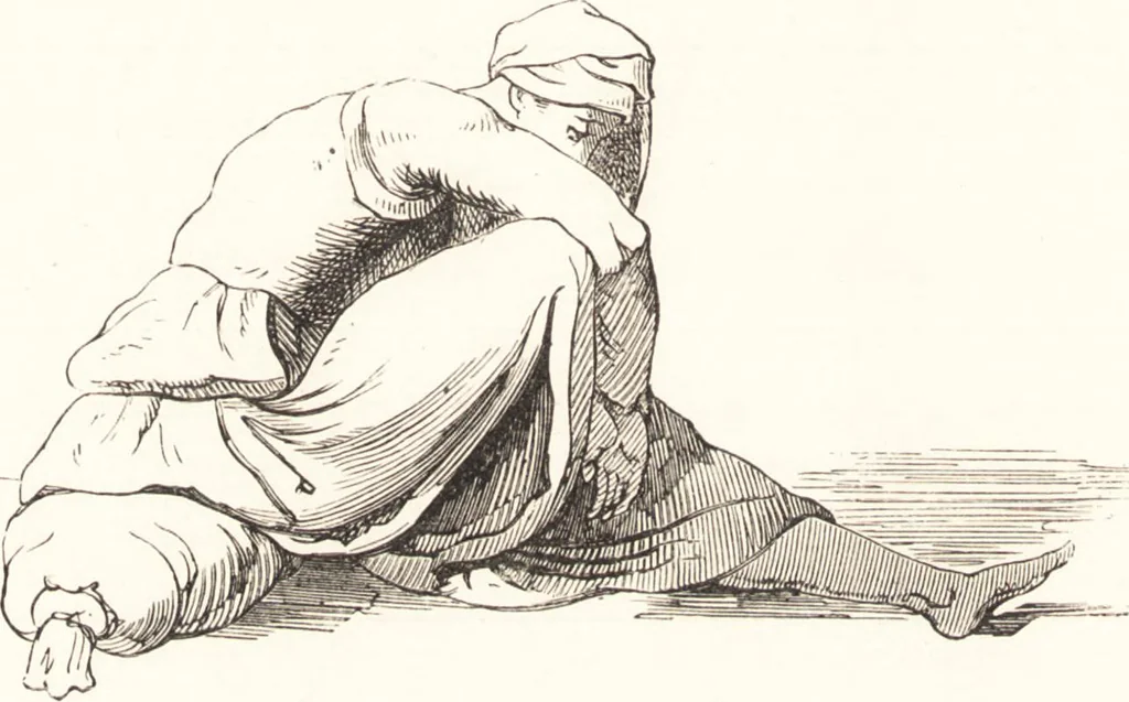 An illustration from The grammar of painting and engraving, 1874, leaf 105