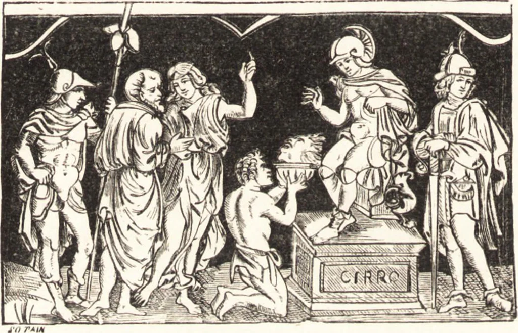 An illustration from The grammar of painting and engraving, 1874, leaf 269
