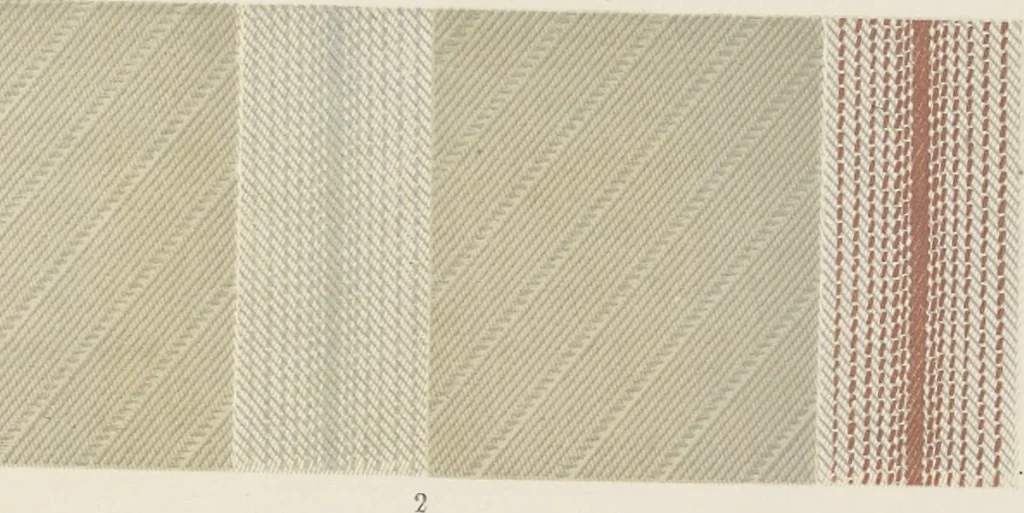 An illustration from Colour in woven design, 1890, leaf 186