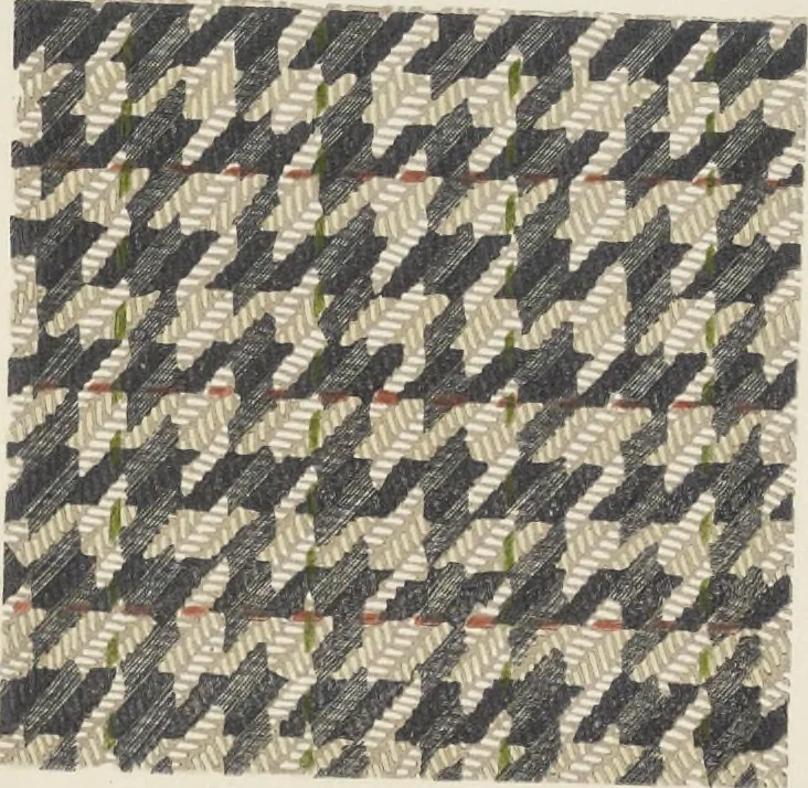 An illustration from Colour in woven design, 1890, leaf 236