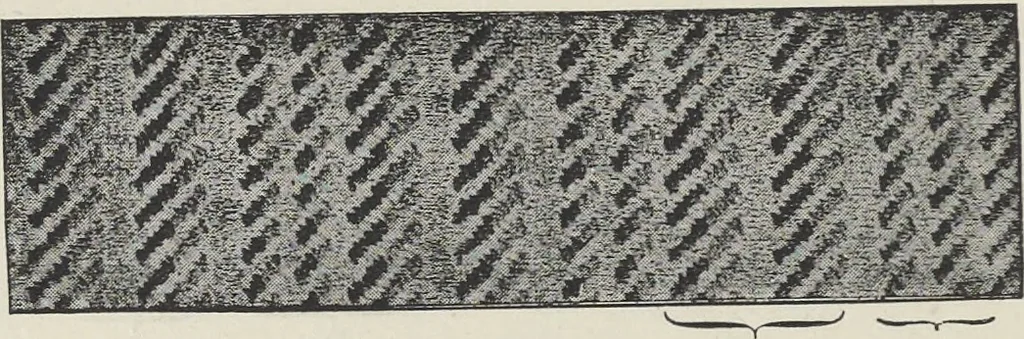 An illustration from Colour in woven design, 1890, leaf 299