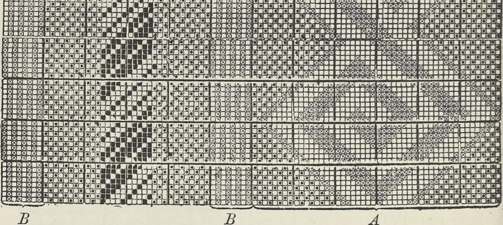 An illustration from Colour in woven design, 1890, leaf 367