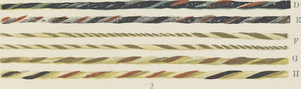 An illustration from Colour in woven design, 1890, leaf 378