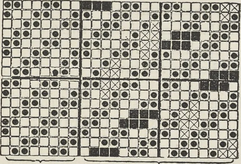 An illustration from Colour in woven design, 1890, leaf 382