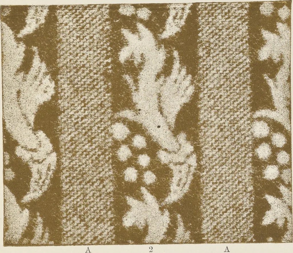 An illustration from Colour in woven design, 1890, leaf 432