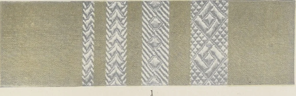An illustration from Colour in woven design, 1890, leaf 444