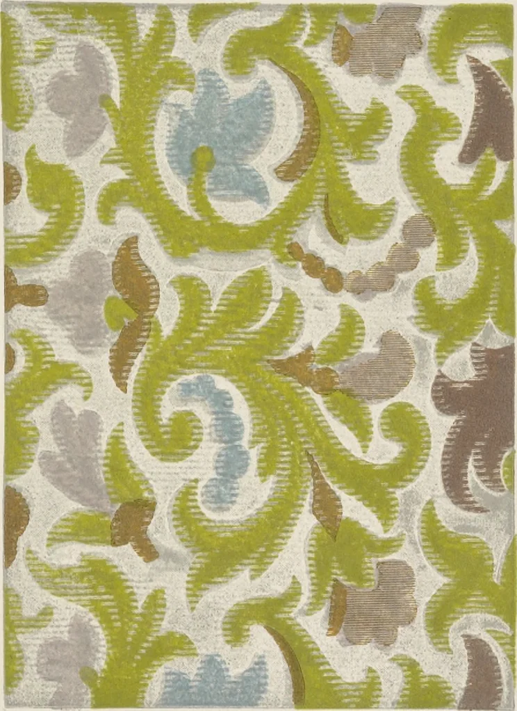 An illustration from Colour in woven design, 1890, leaf 460
