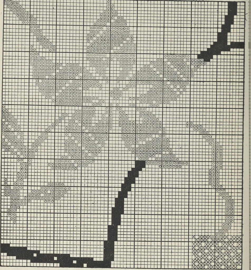 An illustration from Colour in woven design, 1890, leaf 485