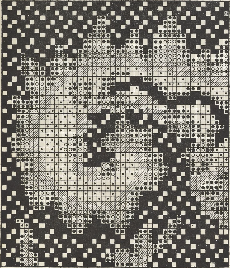 An illustration from Colour in woven design, 1890, leaf 486