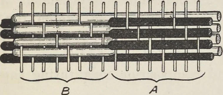 An illustration from Colour in woven design, 1890, leaf 488