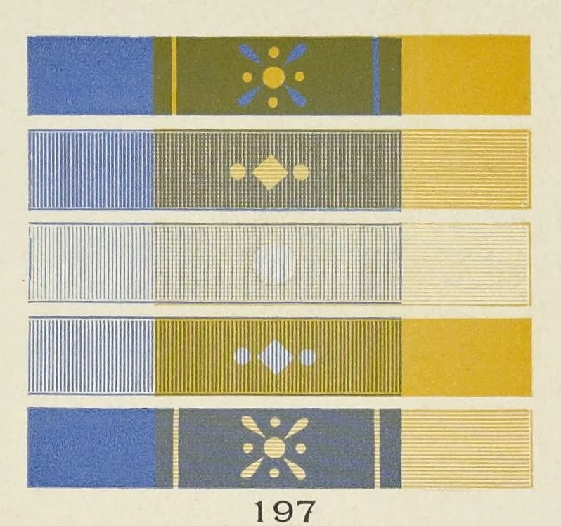 An illustration from The color printer. A treatise on the use of colors in typographic printing, 1892, leaf 74