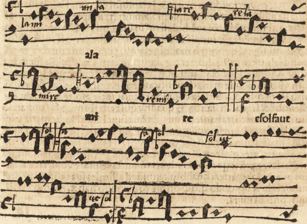 An illustration from Margarita philosophica, 1503, leaf 217