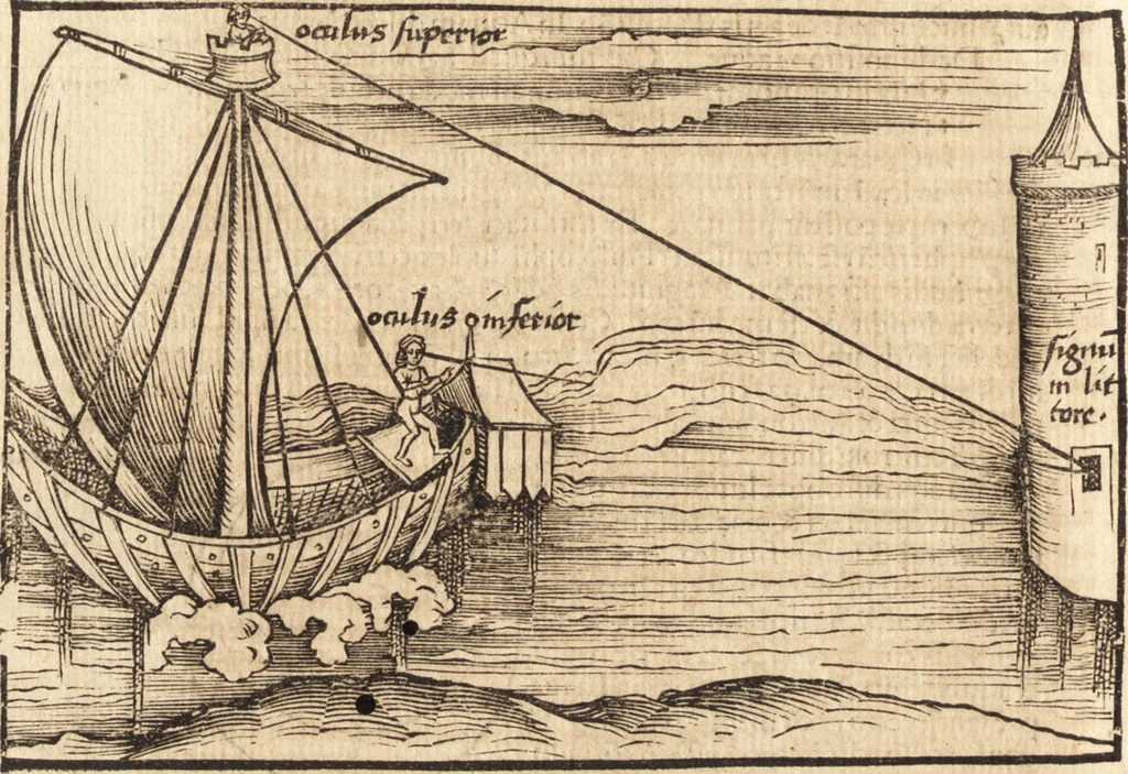 An illustration from Margarita philosophica, 1503, leaf 299