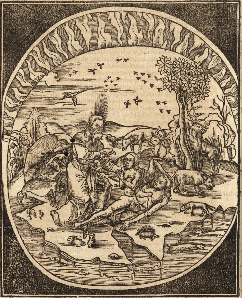 An illustration from Margarita philosophica, 1503, leaf 395