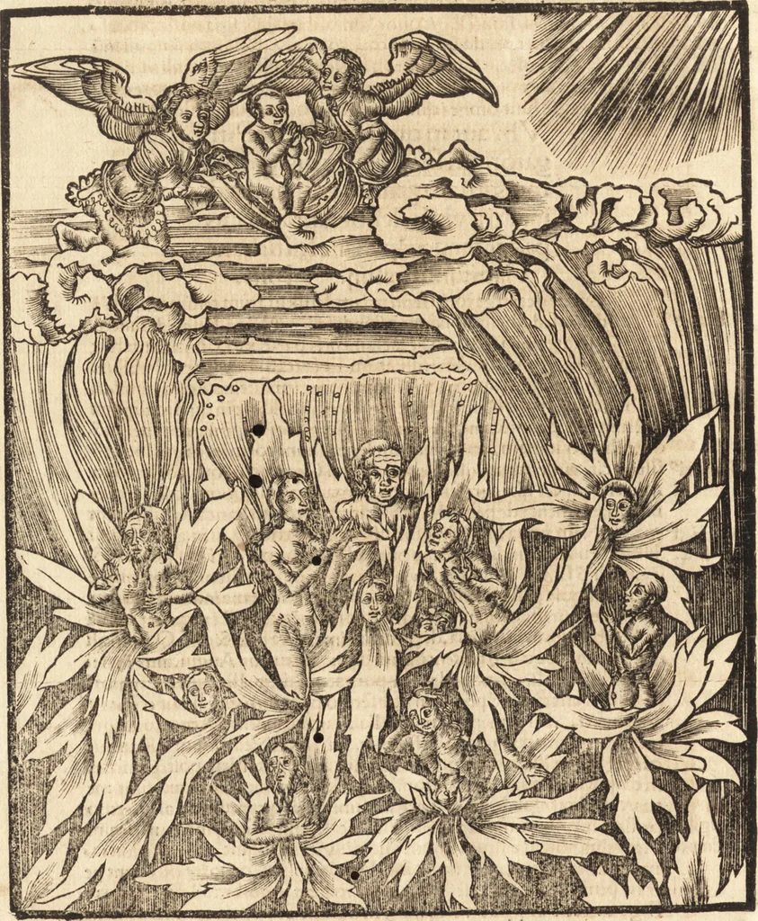 An illustration from Margarita philosophica, 1503, leaf 521