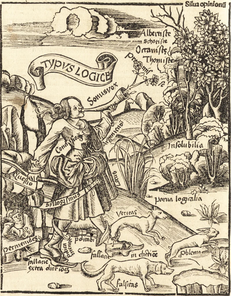 An illustration from Margarita philosophica, 1503, leaf 79