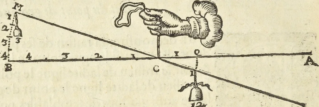 An illustration from Les raisons des forces mouuantes auec diuerses machines tant vtilles que plaisantes aus quelles sont adioints plusieurs desseings de grotes et fontaines, 1615, leaf 23