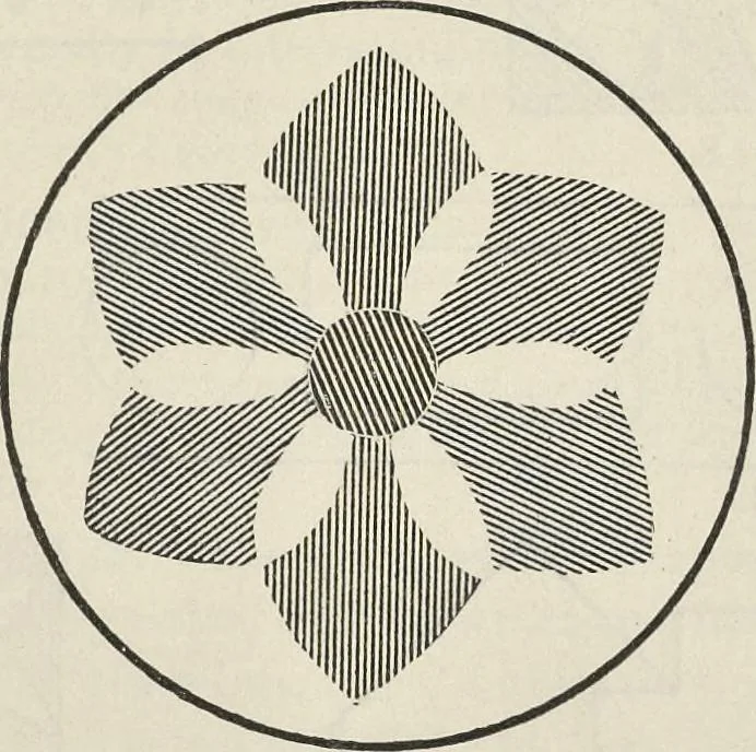 An illustration from A class-book of color : including color definitions, color scaling, and the harmony of colors, 1895, leaf 62