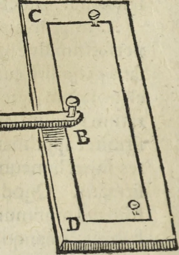 An illustration from Oculus artificialis teledioptricus, sive, Telescopium : ex abditis rerum naturalium & artificialium principiis protractum novâ methodo, eâque solidâ explicatum ac comprimis è triplici fundamento physico seu naturali, mathematico dioptrico et mechanico, seu practico stabilitum ..., 1685, leaf 311