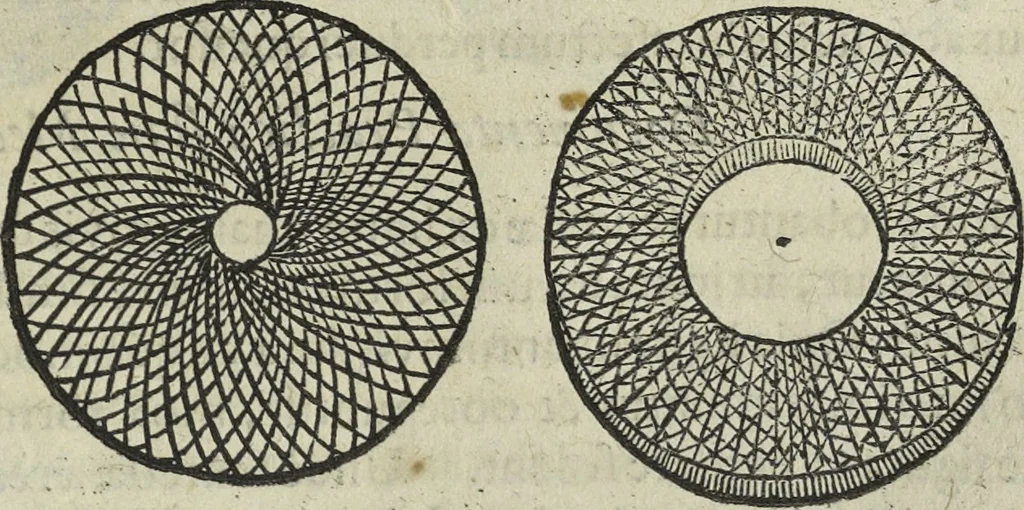 An illustration from Oculus artificialis teledioptricus, sive, Telescopium : ex abditis rerum naturalium & artificialium principiis protractum novâ methodo, eâque solidâ explicatum ac comprimis è triplici fundamento physico seu naturali, mathematico dioptrico et mechanico, seu practico stabilitum ..., 1685, leaf 330