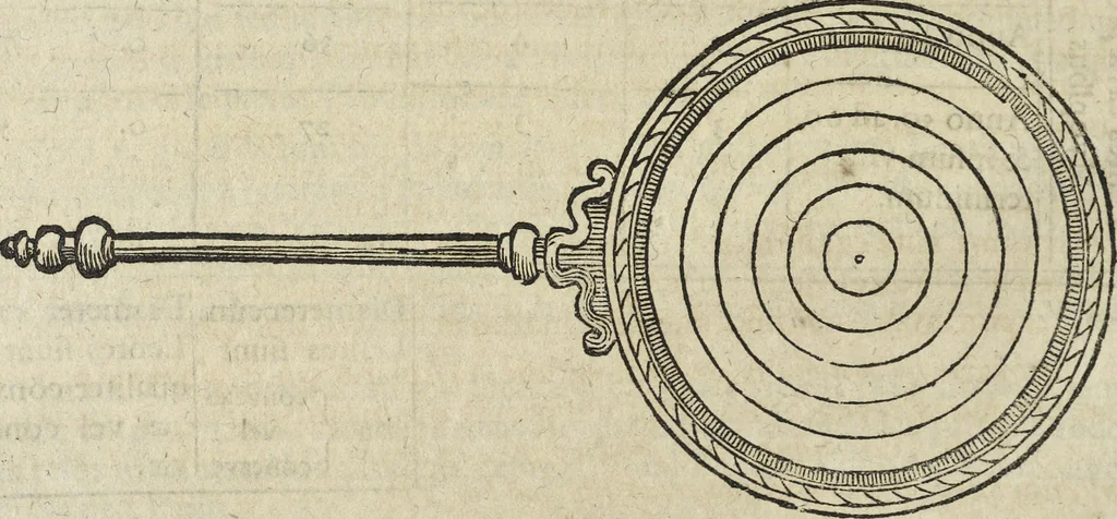 An illustration from Oculus artificialis teledioptricus, sive, Telescopium : ex abditis rerum naturalium & artificialium principiis protractum novâ methodo, eâque solidâ explicatum ac comprimis è triplici fundamento physico seu naturali, mathematico dioptrico et mechanico, seu practico stabilitum ..., 1685, leaf 415