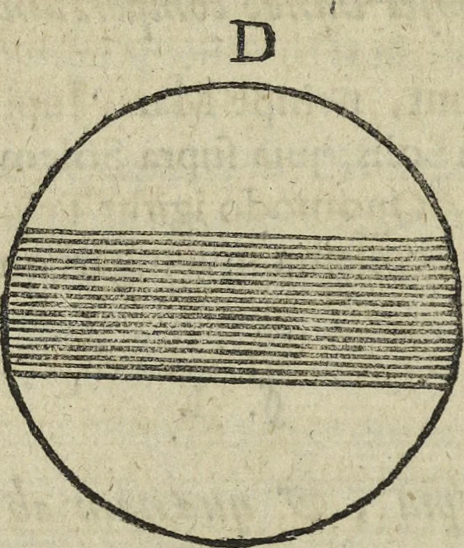An illustration from Oculus artificialis teledioptricus, sive, Telescopium : ex abditis rerum naturalium & artificialium principiis protractum novâ methodo, eâque solidâ explicatum ac comprimis è triplici fundamento physico seu naturali, mathematico dioptrico et mechanico, seu practico stabilitum ..., 1685, leaf 541