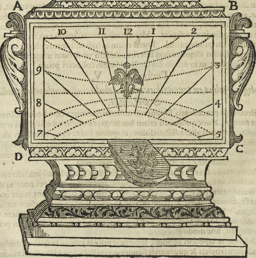 An illustration from Oculus artificialis teledioptricus, sive, Telescopium : ex abditis rerum naturalium & artificialium principiis protractum novâ methodo, eâque solidâ explicatum ac comprimis è triplici fundamento physico seu naturali, mathematico dioptrico et mechanico, seu practico stabilitum ..., 1685, leaf 597